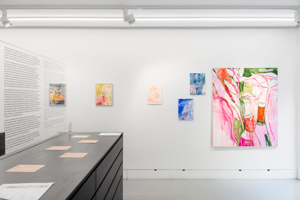 Exposition personnelle, solo show de peinture figurative et cinéma d'animation