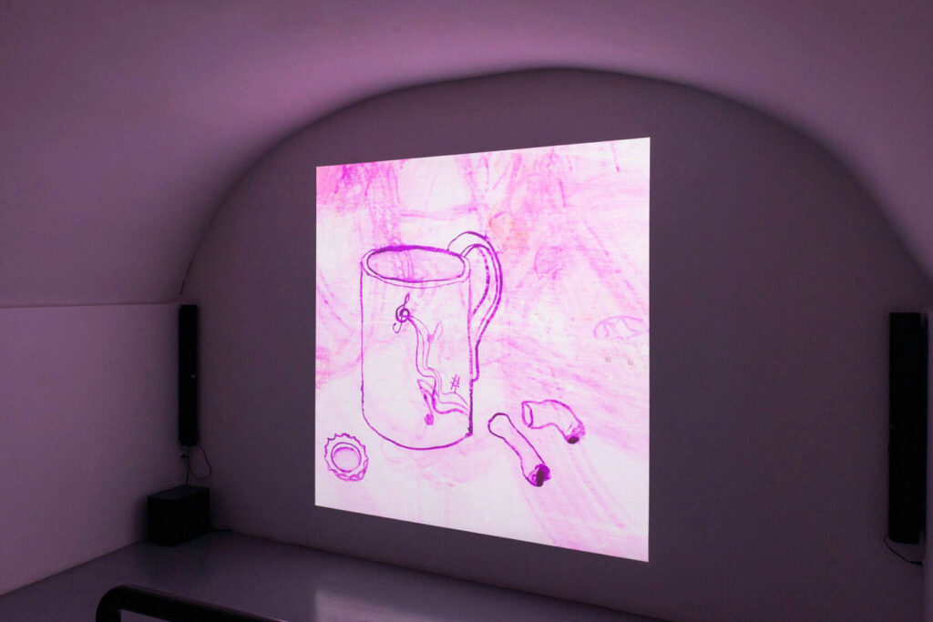 Exposition personnelle, solo show de peinture figurative et cinéma d'animation